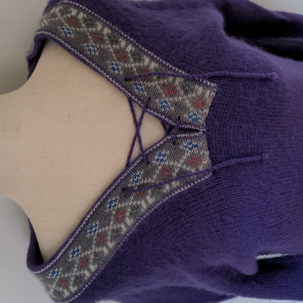 Peruvian sweater, 100 percent alpaca